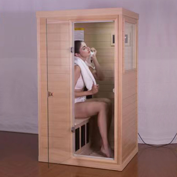 Mini One Person Infrared Sauna Room For Private Home Wellness