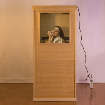 Mini One Person Infrared Sauna Room For Private Home Wellness