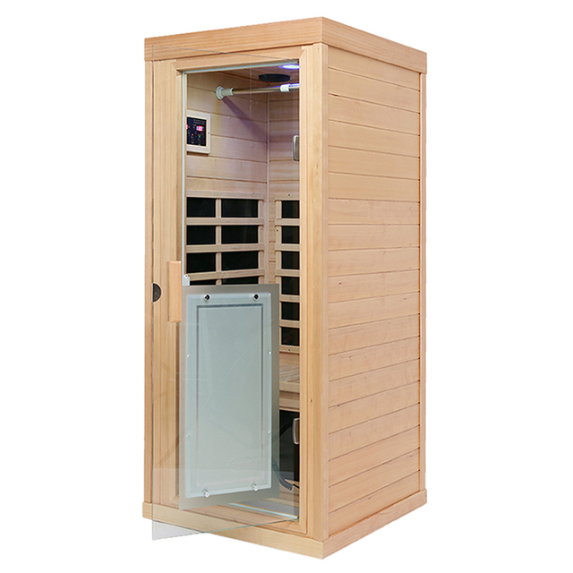 Mini One Person Infrared Sauna Room For Private Home Wellness