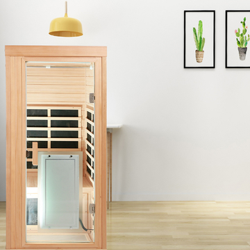 Mini One Person Infrared Sauna Room For Private Home Wellness