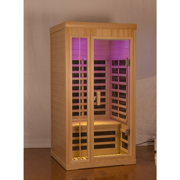 Mini One Person Infrared Sauna Room For Private Home Wellness